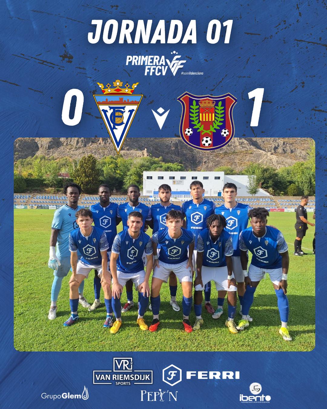 Marcador definitivo del partido