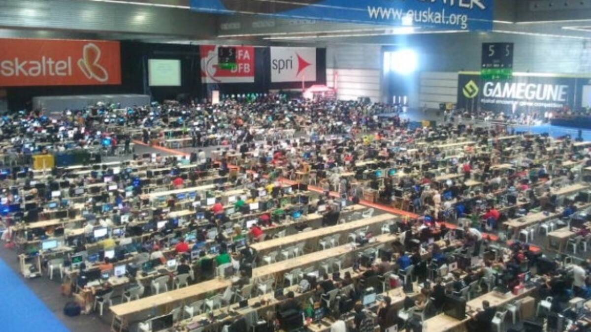 Sabino San Vicente, director de la Euskal Encounter