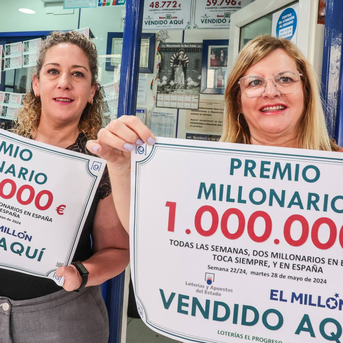 El Euromillones deja en Elda un premio de un millón de euros