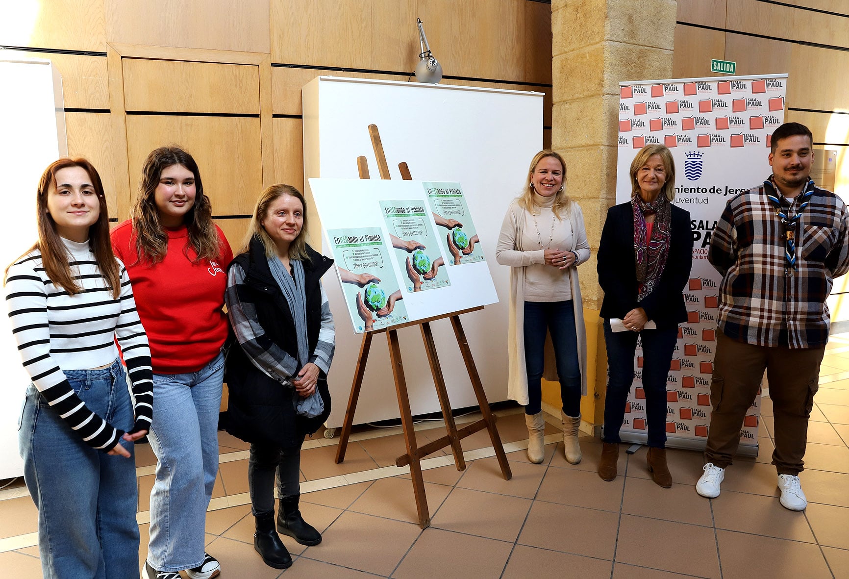 Presentación de las jornadas en la Sala Paúl