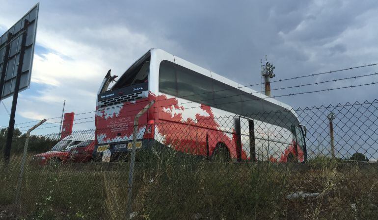 Imatge de l&#039;autobús sinistrat en l&#039;accident del passat 20 de març. 