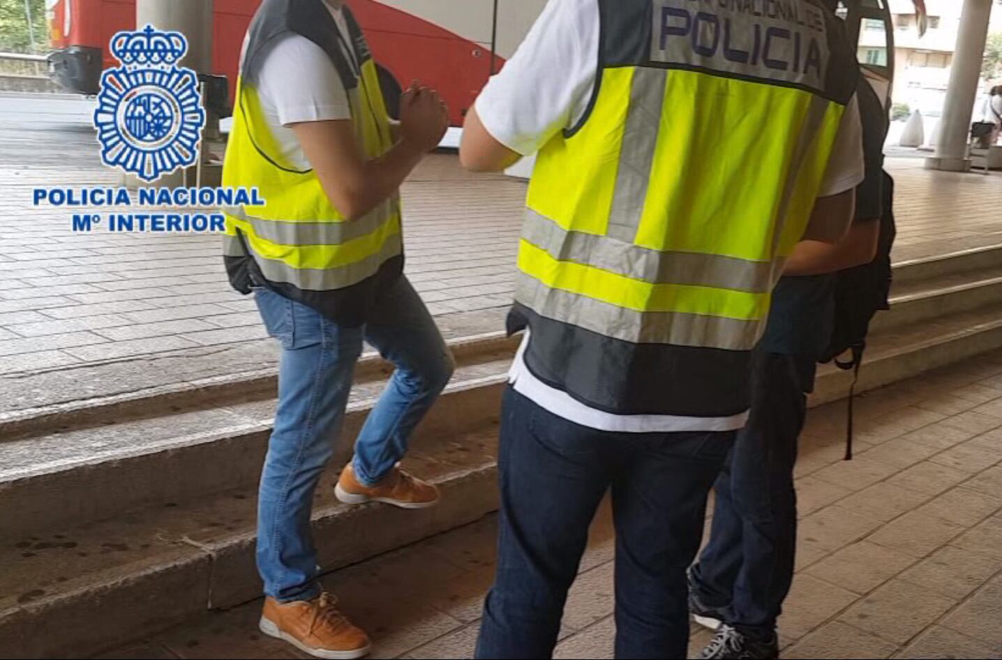 Registro realizado por la Policía Nacional