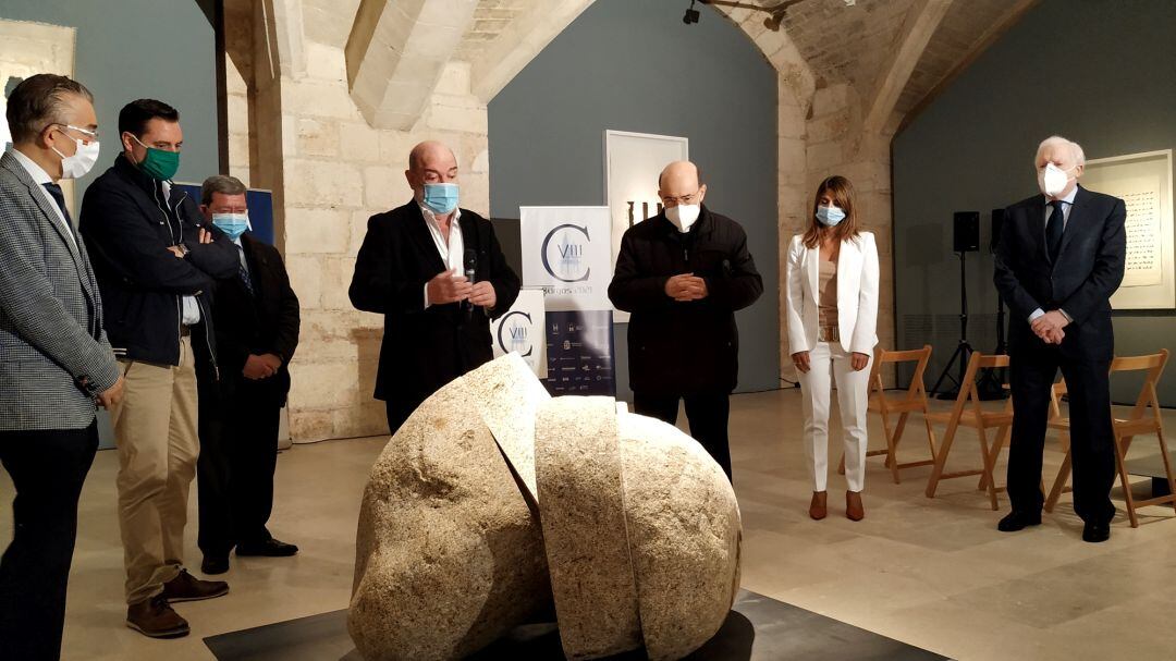 Inauguración de la exposición de Alberto Bañuelos en la sala Valentín Palencia de la Catedral