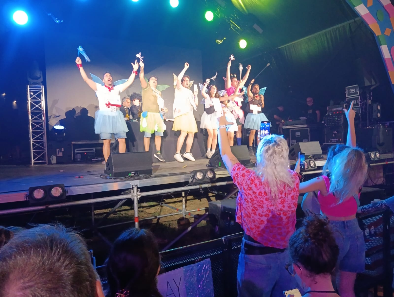 Concurso de disfraces en la jornada inaugural