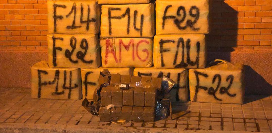 Incautados hasta 400 kilos de hachís en la A-4