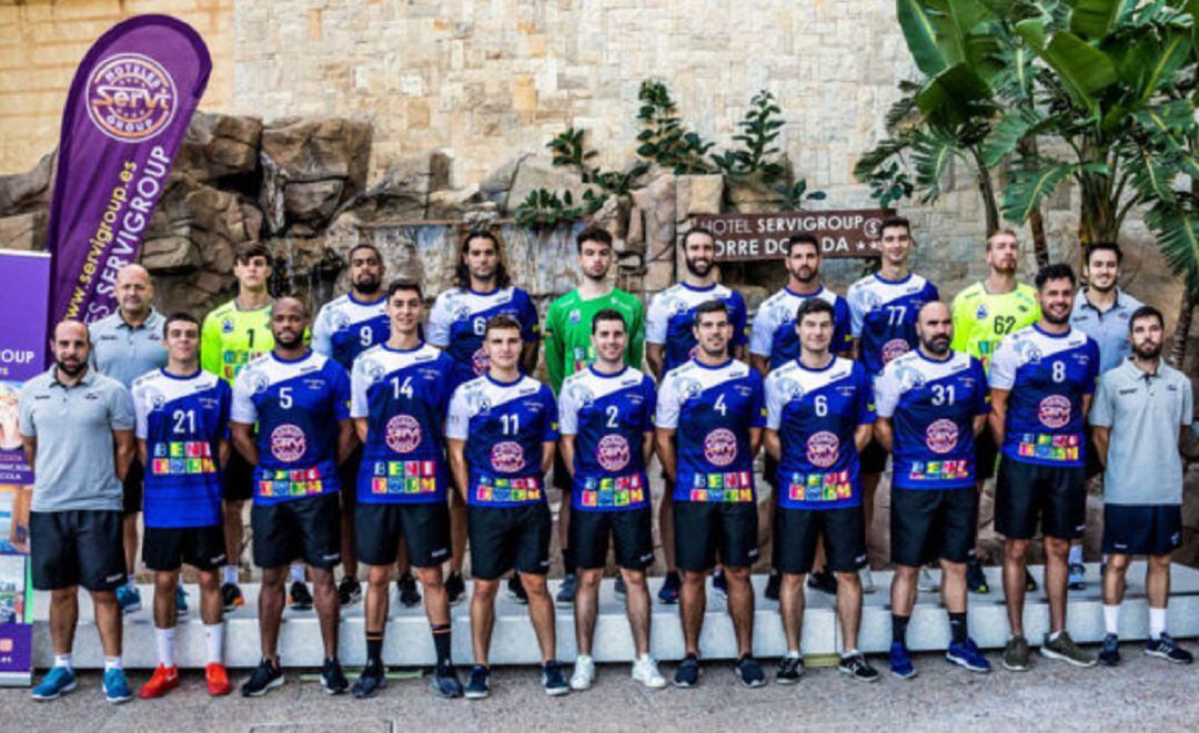 Plantilla del Balonmano Benidorm