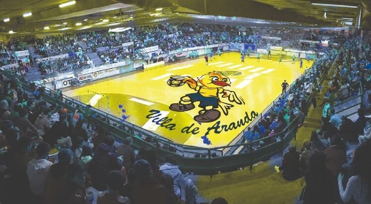 La pista de juego del Santiago Manguán