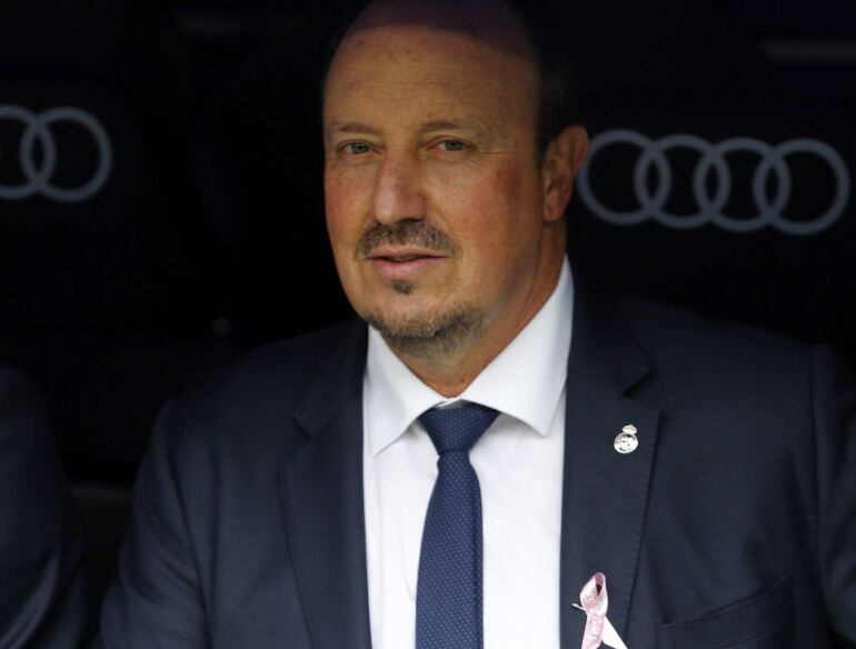 Rafa Benítez, durante el partido frente al Levante