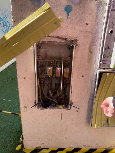 Instalaciones mal cubiertas