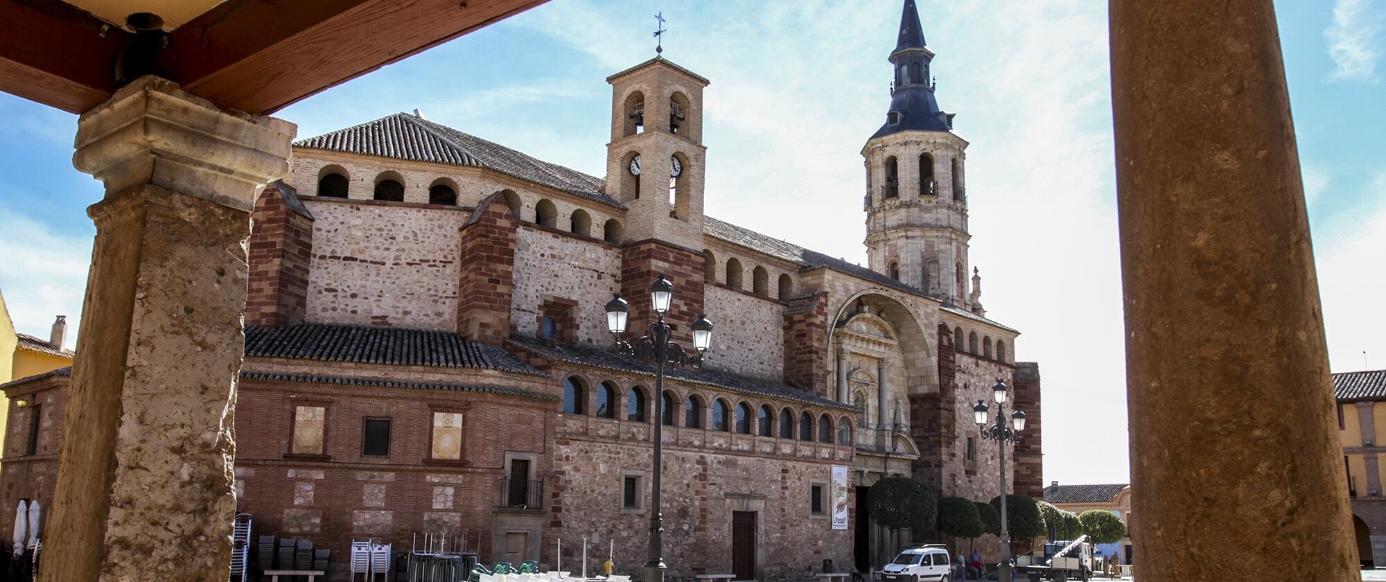 Imagen de archivo desde la Plaza Mayor de La Solana (Ciudad Real)