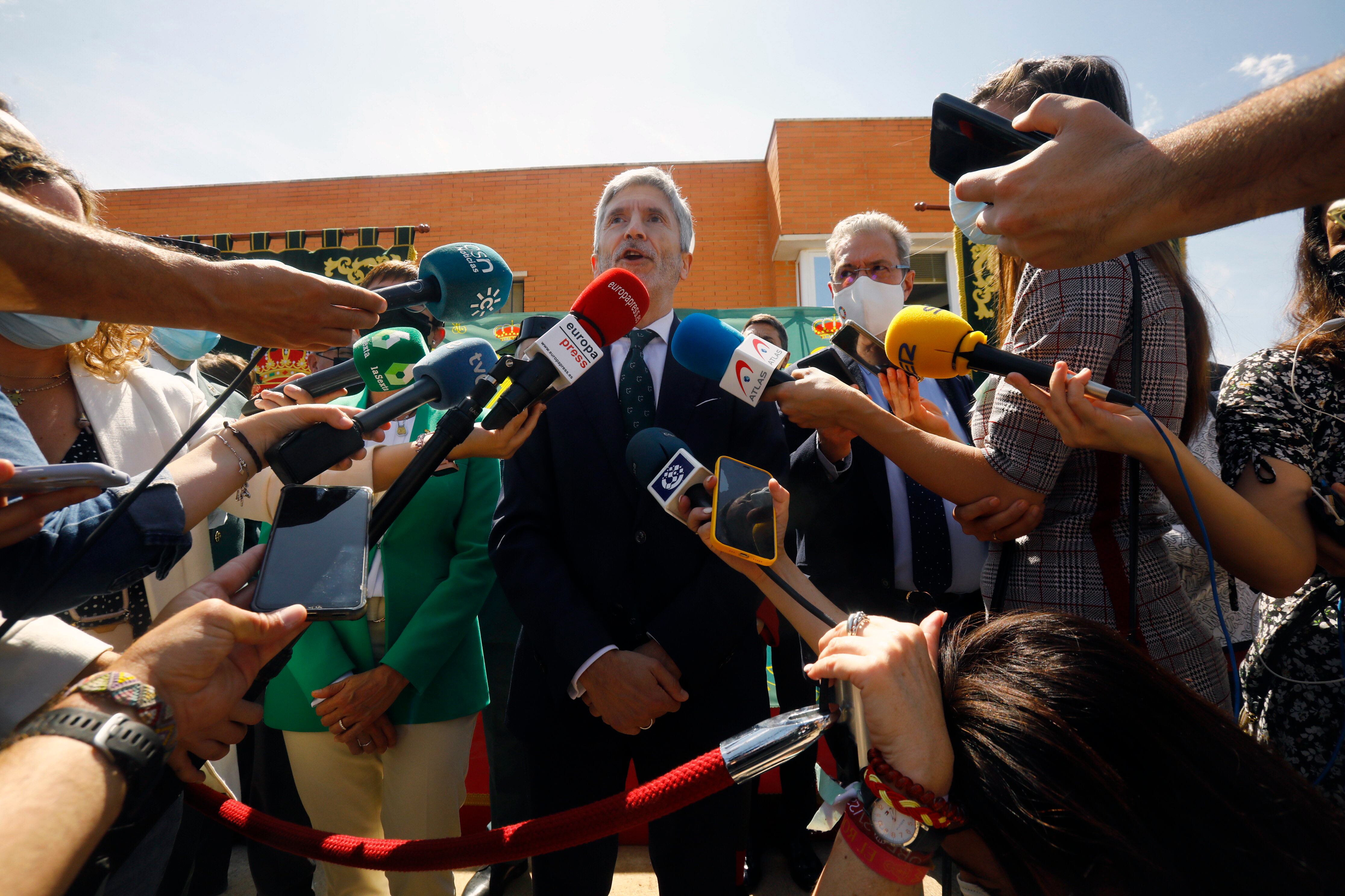 El ministro del Interior, Fernando Grande-Marlaska