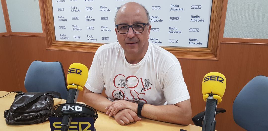 Fernando Campos, en Radio Albacete