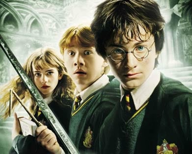 La portada de una de las películas de &#039;Harry Potter&#039;.