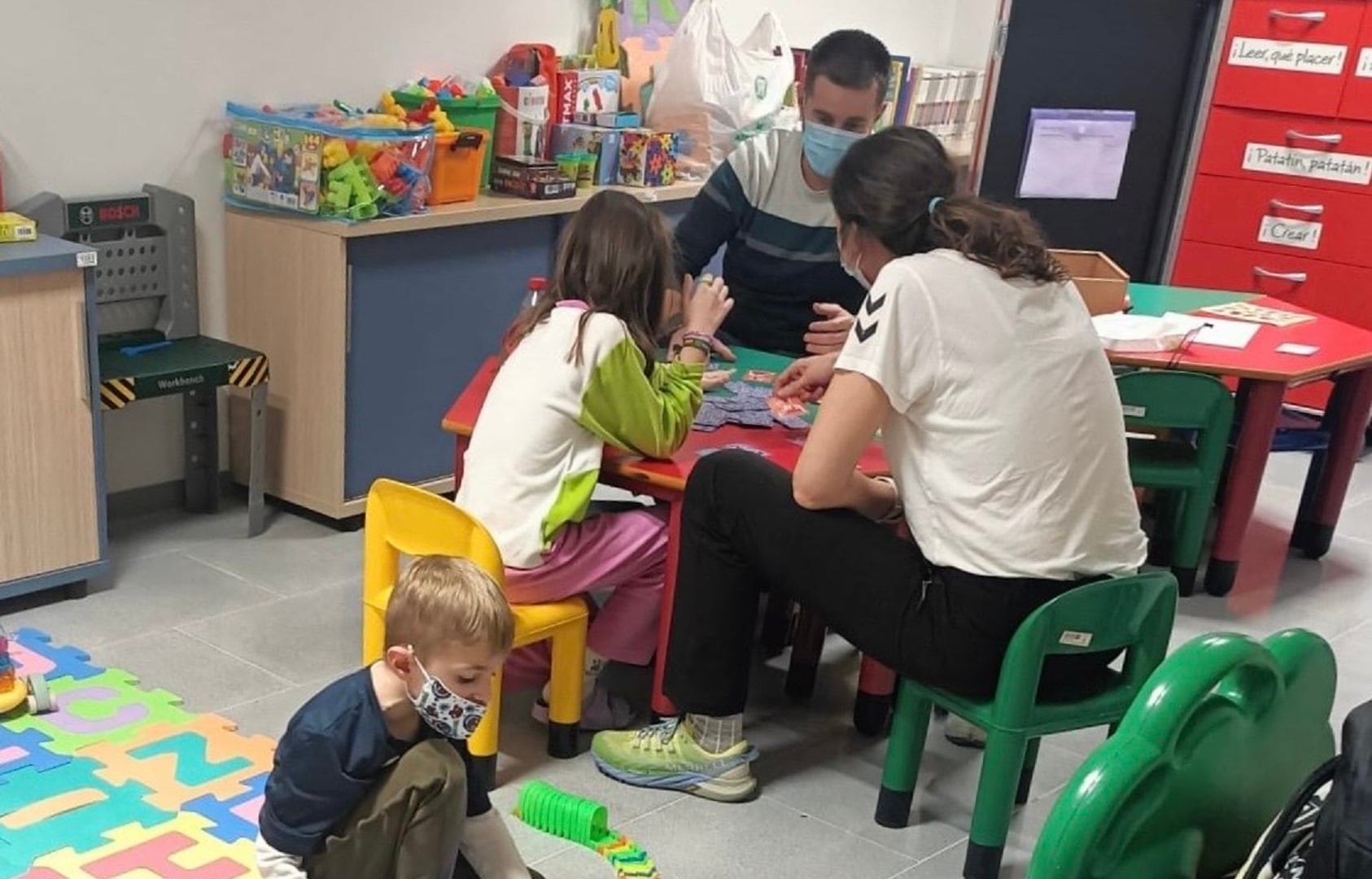 Juego y acompañamiento: así es el nuevo servicio pediátrico en Cuenca.