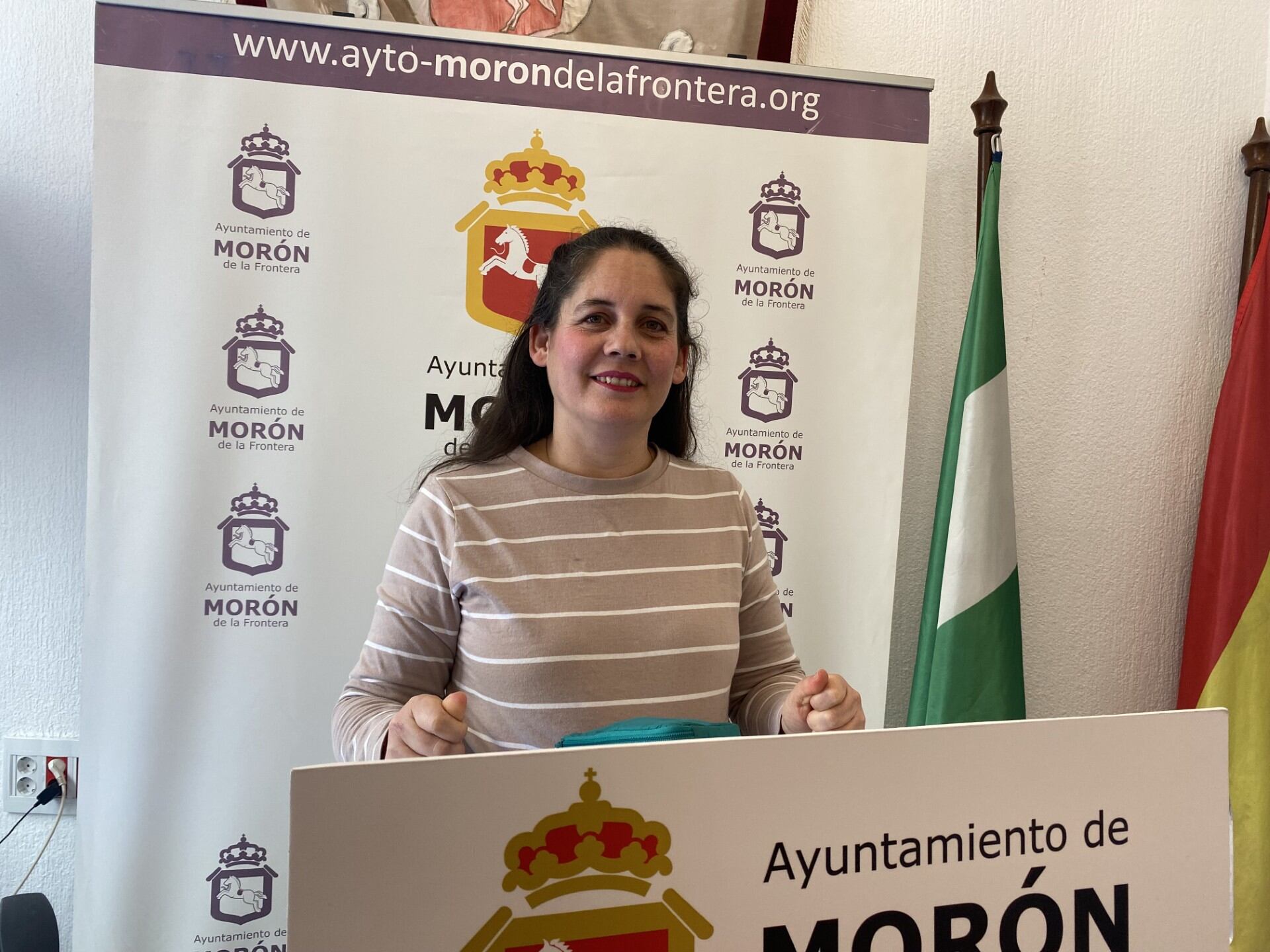 Marina Segura, portavoz de Izquierda Unida