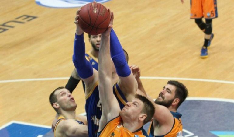Valencia Basket cayó eliminado en la Eurocup ante el Khimki ruso.