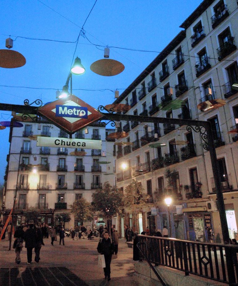 Plaza de Chueca, lugar donde se ha producido la agresión