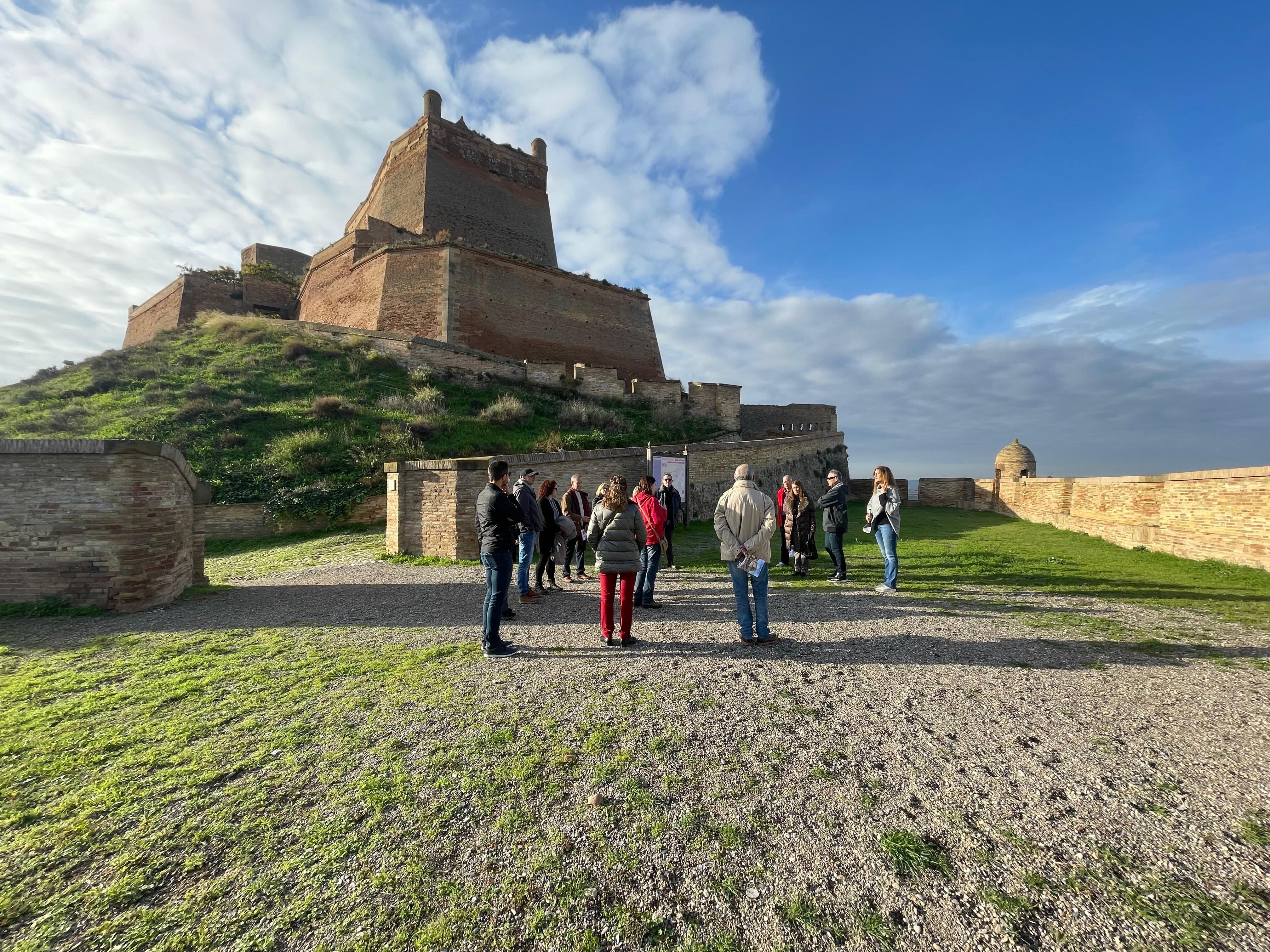 Visita guiada al Castillo de Monzón. Foto: Ayuntamiento de Monzón