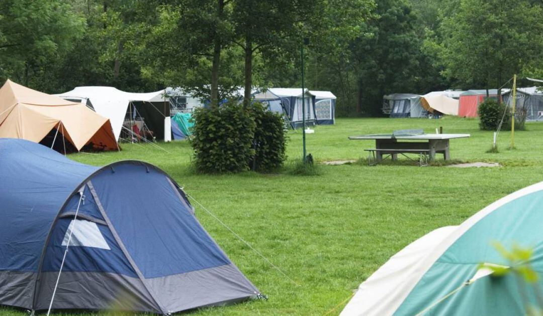 Foto de archivo de un camping