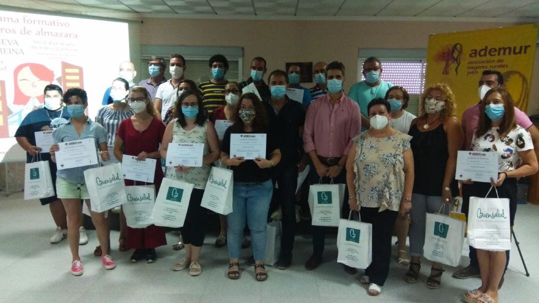 Clausura de un curso de maestro de almazara en Villanueva de la Reina.