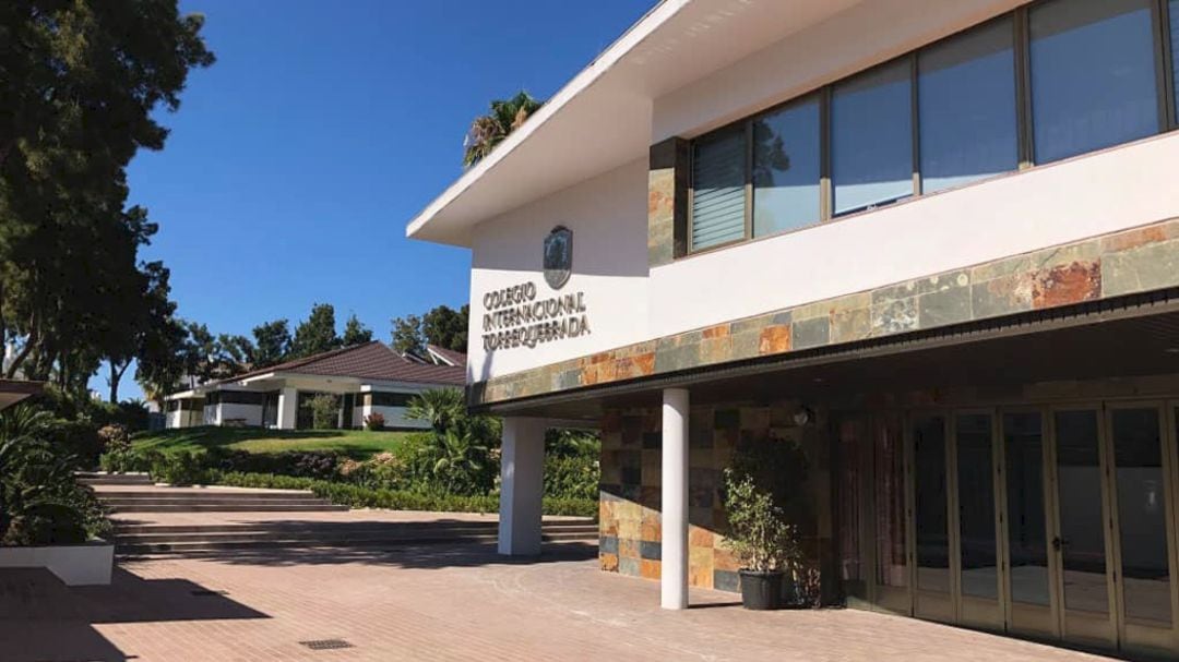 Fachada del centro escolar malagueño