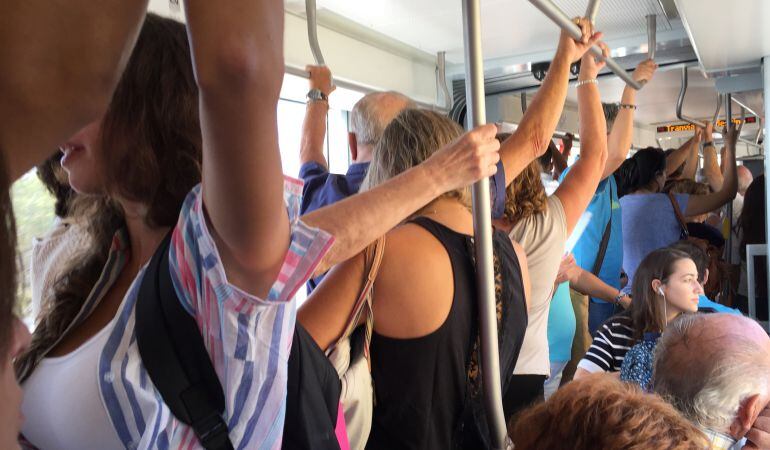 Convoy del TRAM de Alicante en el Día Europeo sin Coches