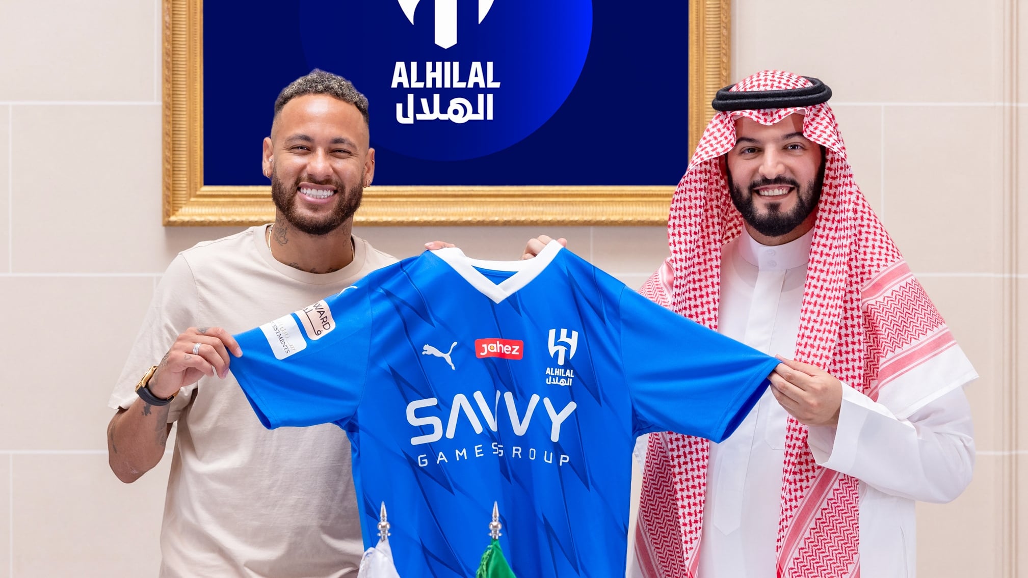 Neymar firma con el Al-Hilal.