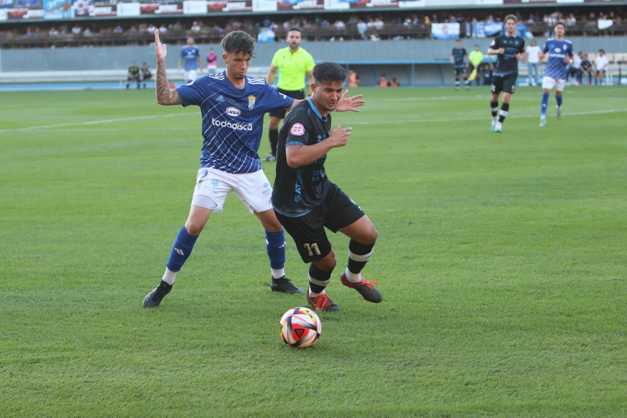 Imagen del derbi en Chapín