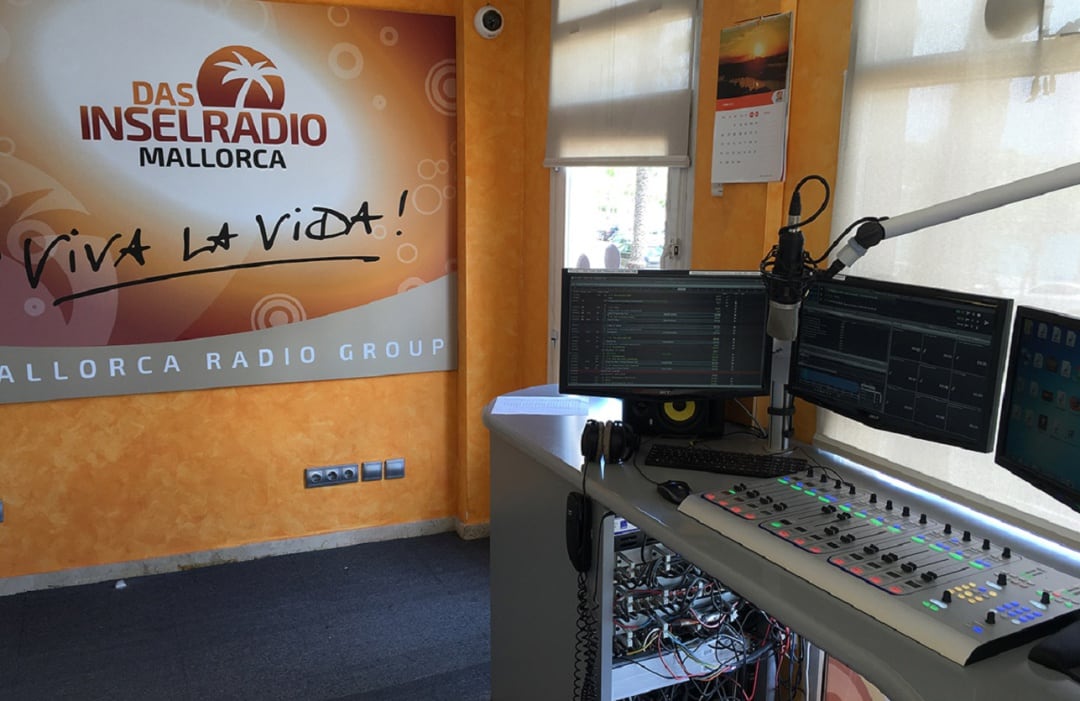 Estudio de Das Inselradio Mallorca.