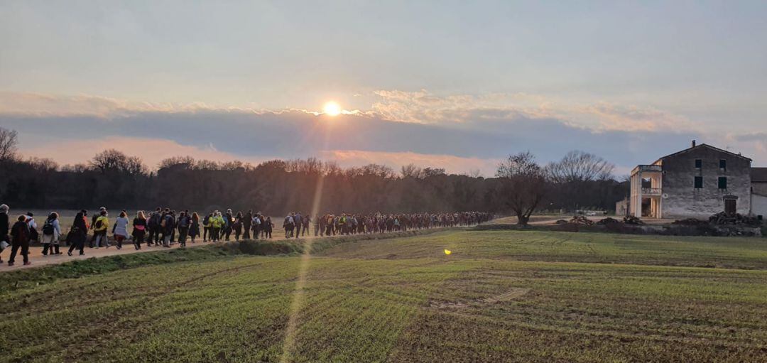 Una imatge de la ruta.