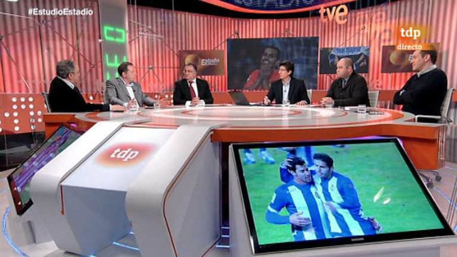 &#039;Estudio estadio&#039;, uno de los programas de mayor éxito en Teledeporte