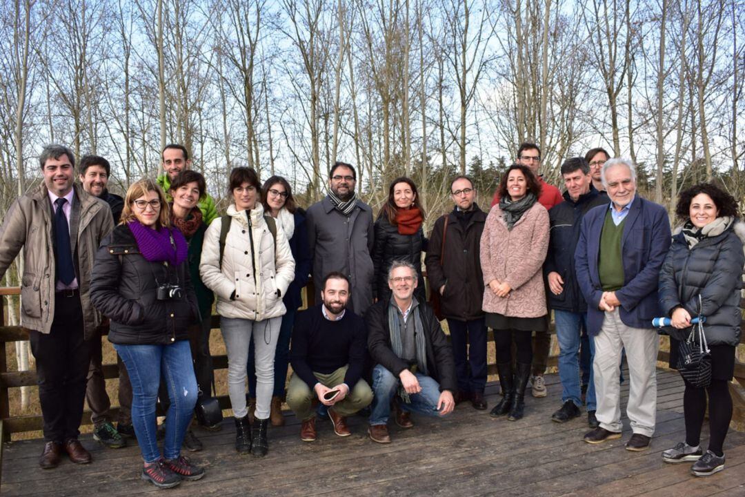 Pla general dels representants d'entitats que han acordat el pla de gestió de l'estany de Sils