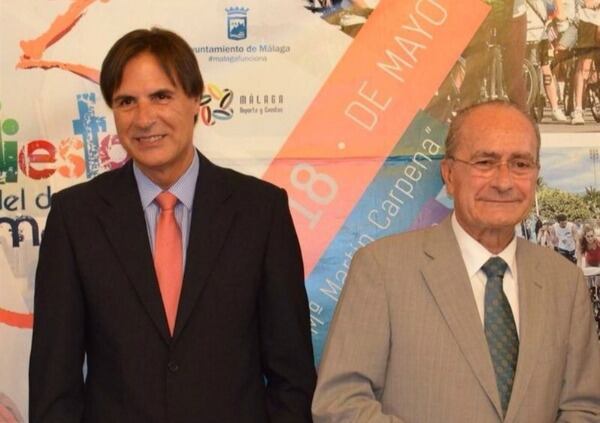 Caneda y De la Torre en un acto