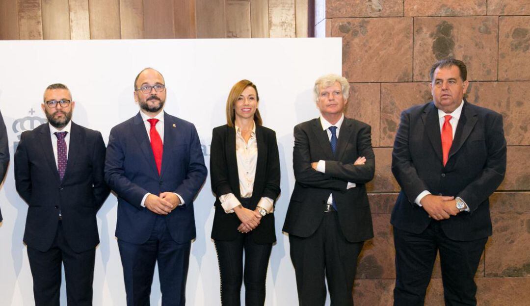 Leopoldo Díaz durante su acto de nombramiento como viceconsejero del Gobierno de Canarias