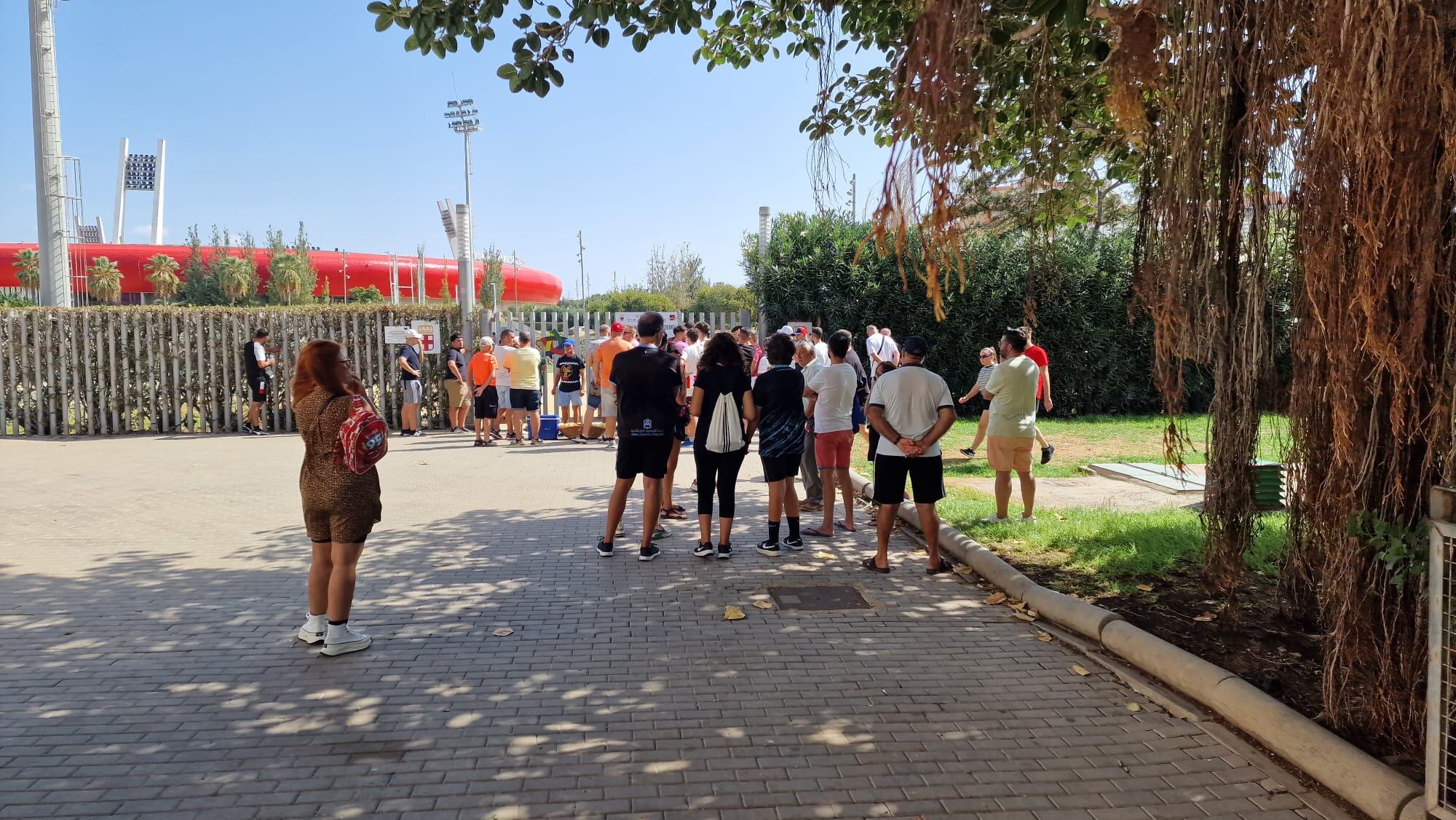 ¡Aficionados en la calle!.