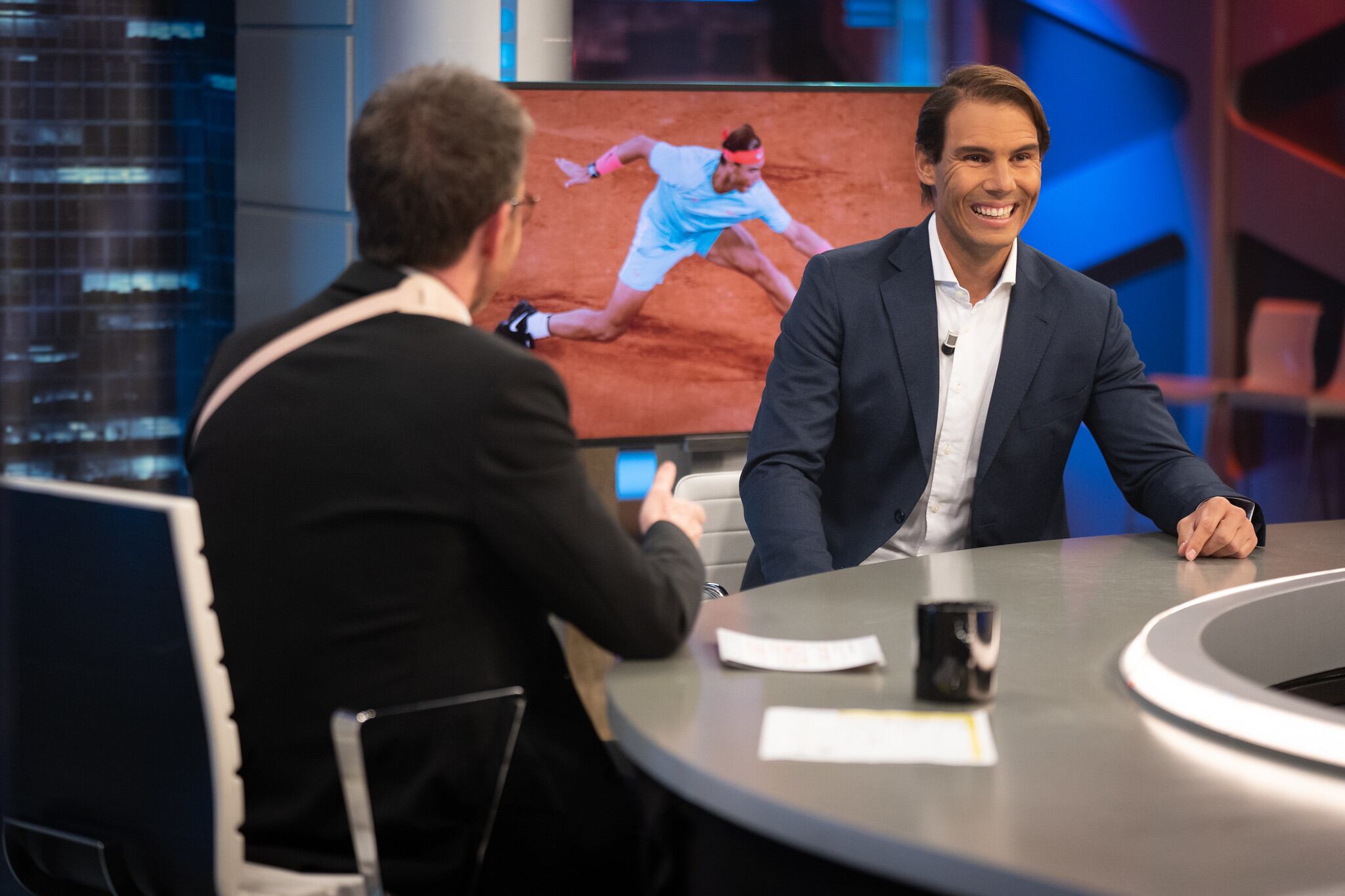 Rafa Nadal en su última visita a El Hormiguero.