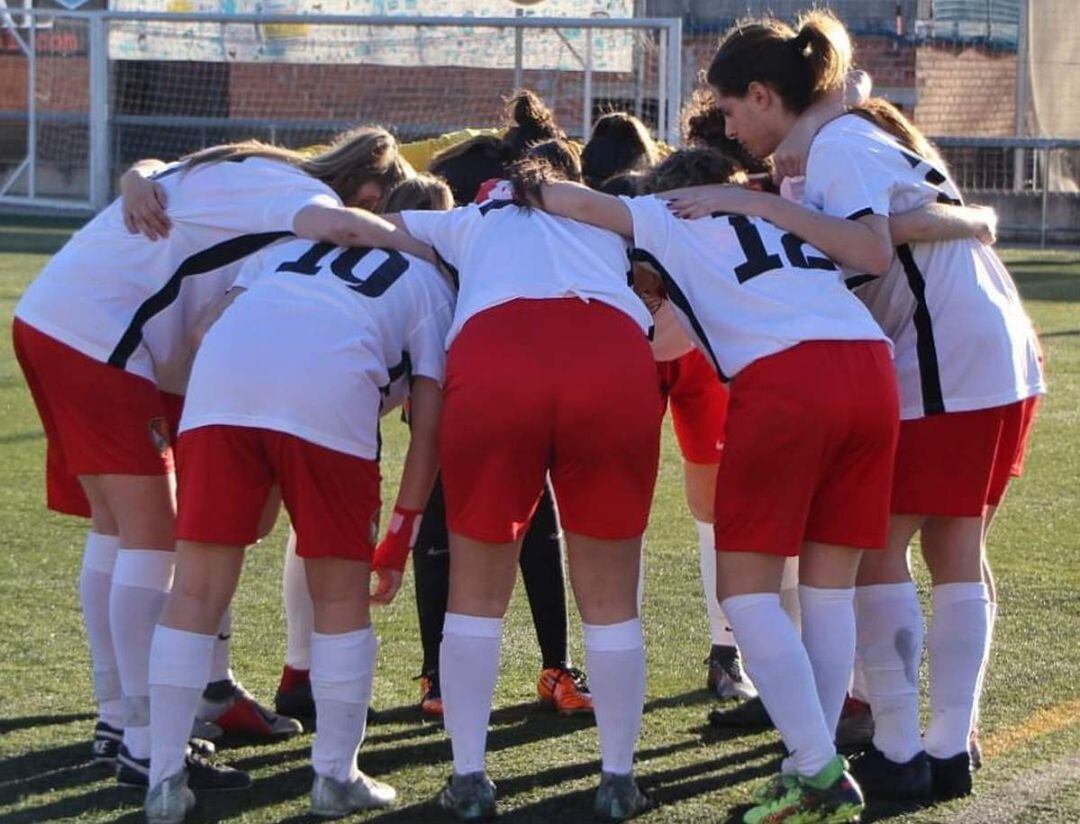 Les jugadores de l&#039;equip femení del Terrassa