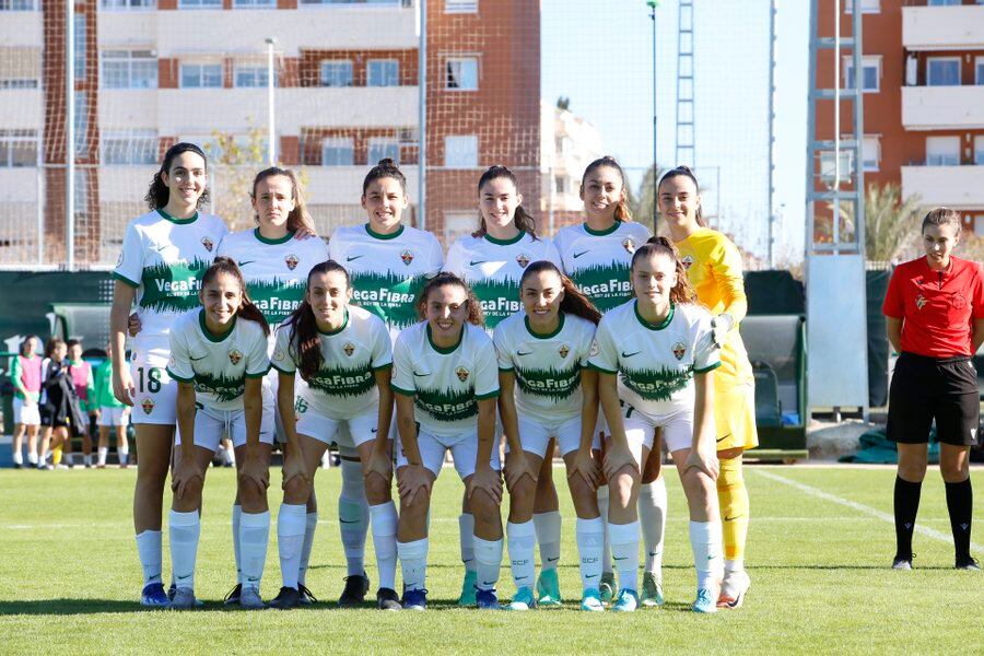 Once titular del Elche CF Femenino que venció al Córdoba 3-0 la pasada jornada