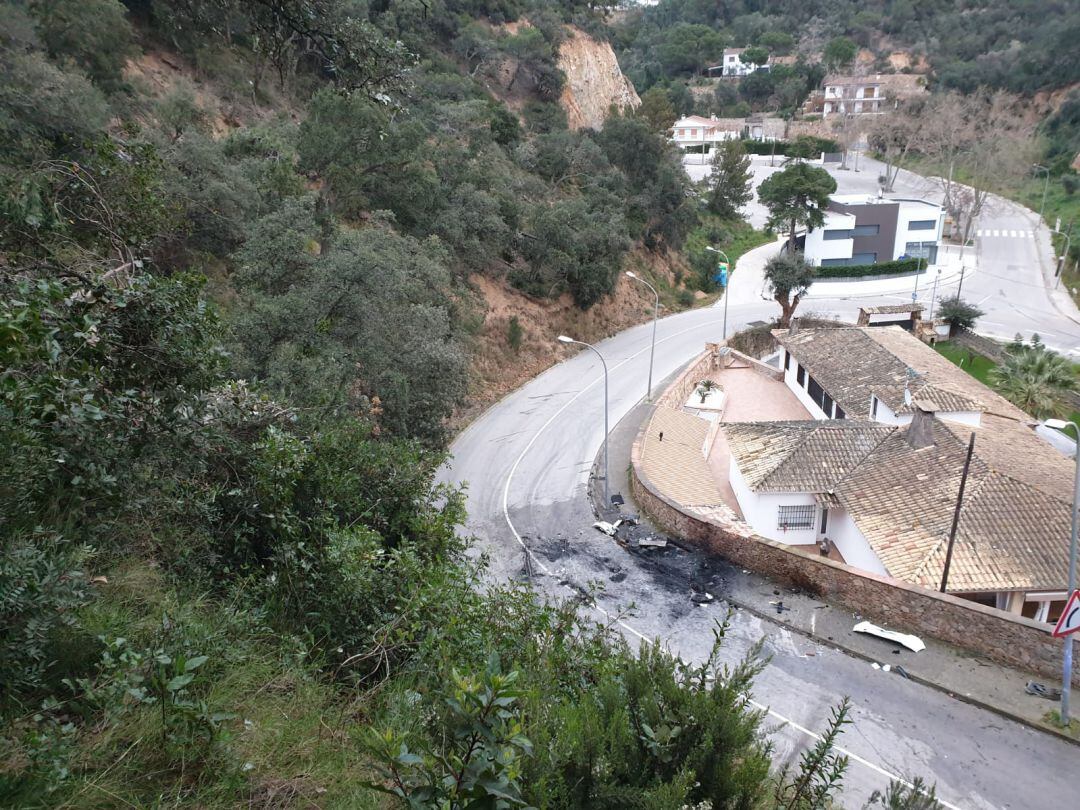 El darrer accident de trànsit mortal a Lloret