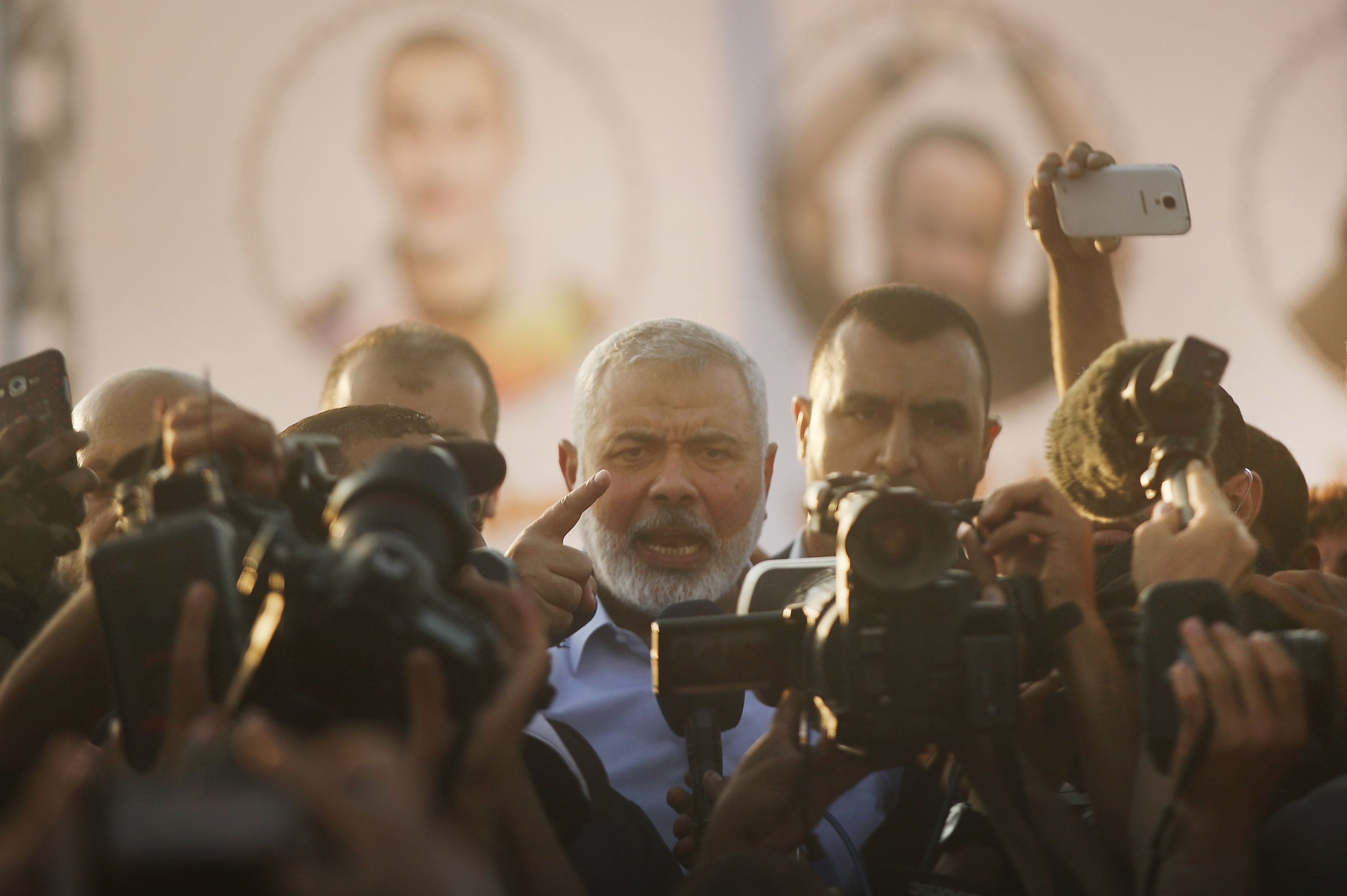 El líder de Hamás Ismail Haniya, en Gaza en una imagen de mayo de 2018.