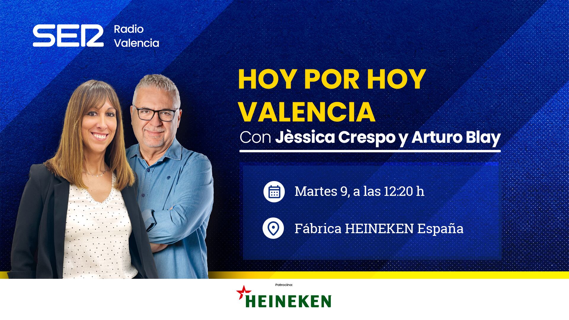 Hoy por hoy Valencia desde la fábrica Heineken España en Quart de Poblet
