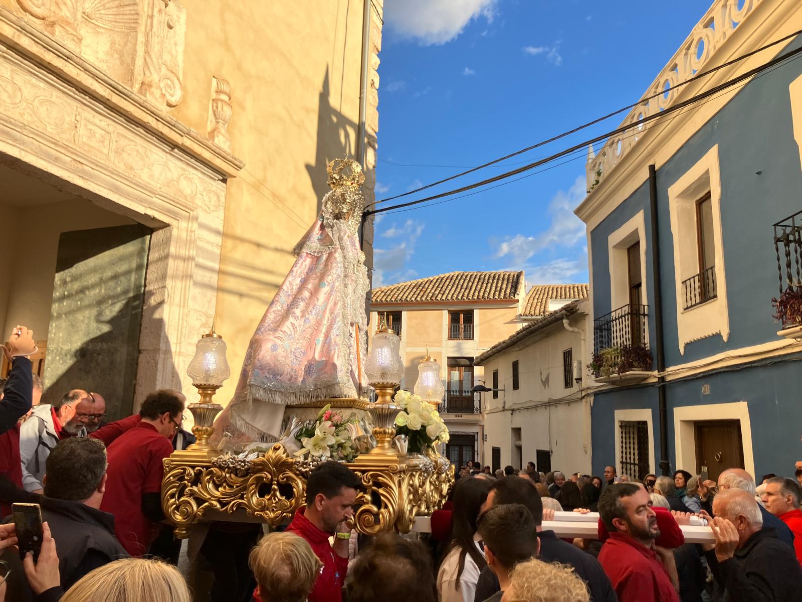 La Morenica, en la mañana del 1 de mayo