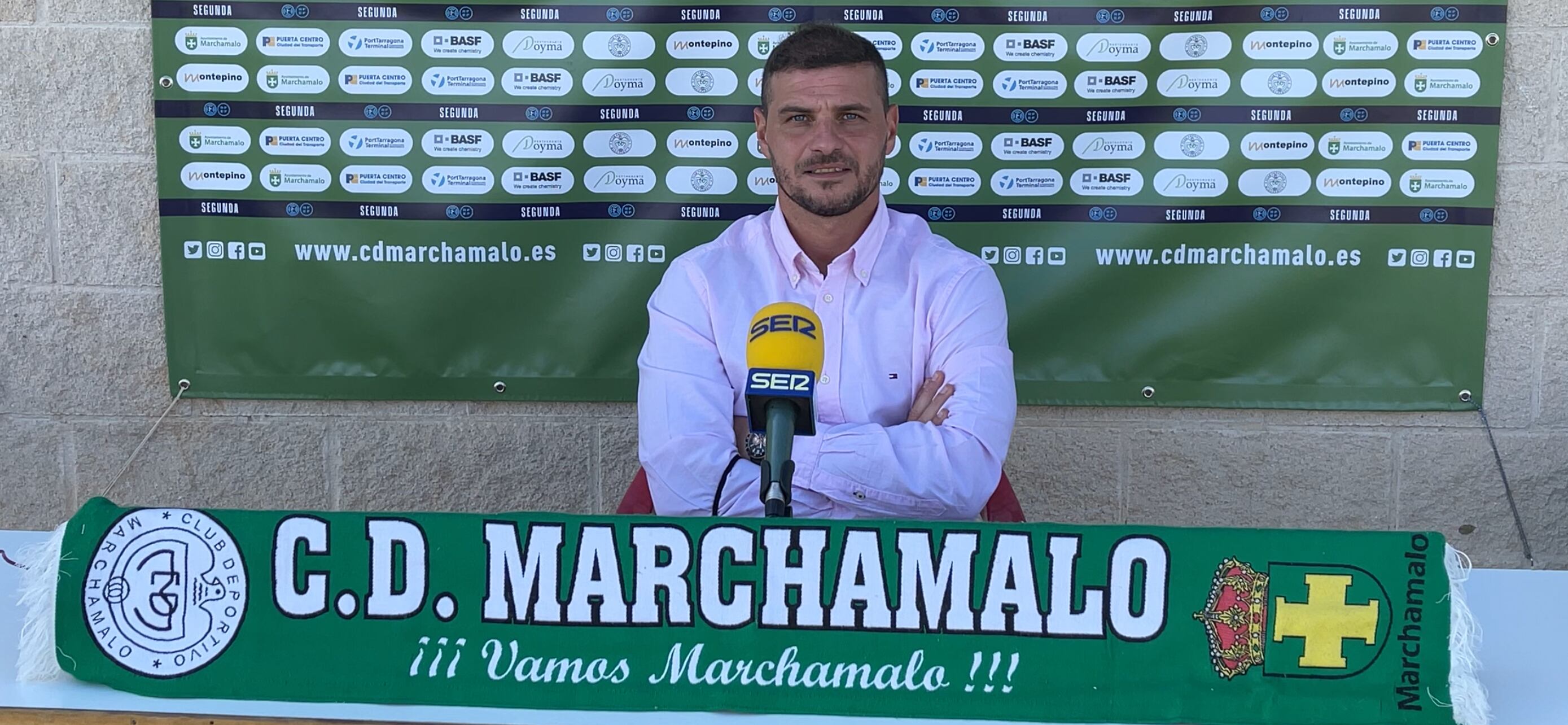 Aitor Gómez, entrenador CD Marchamalo