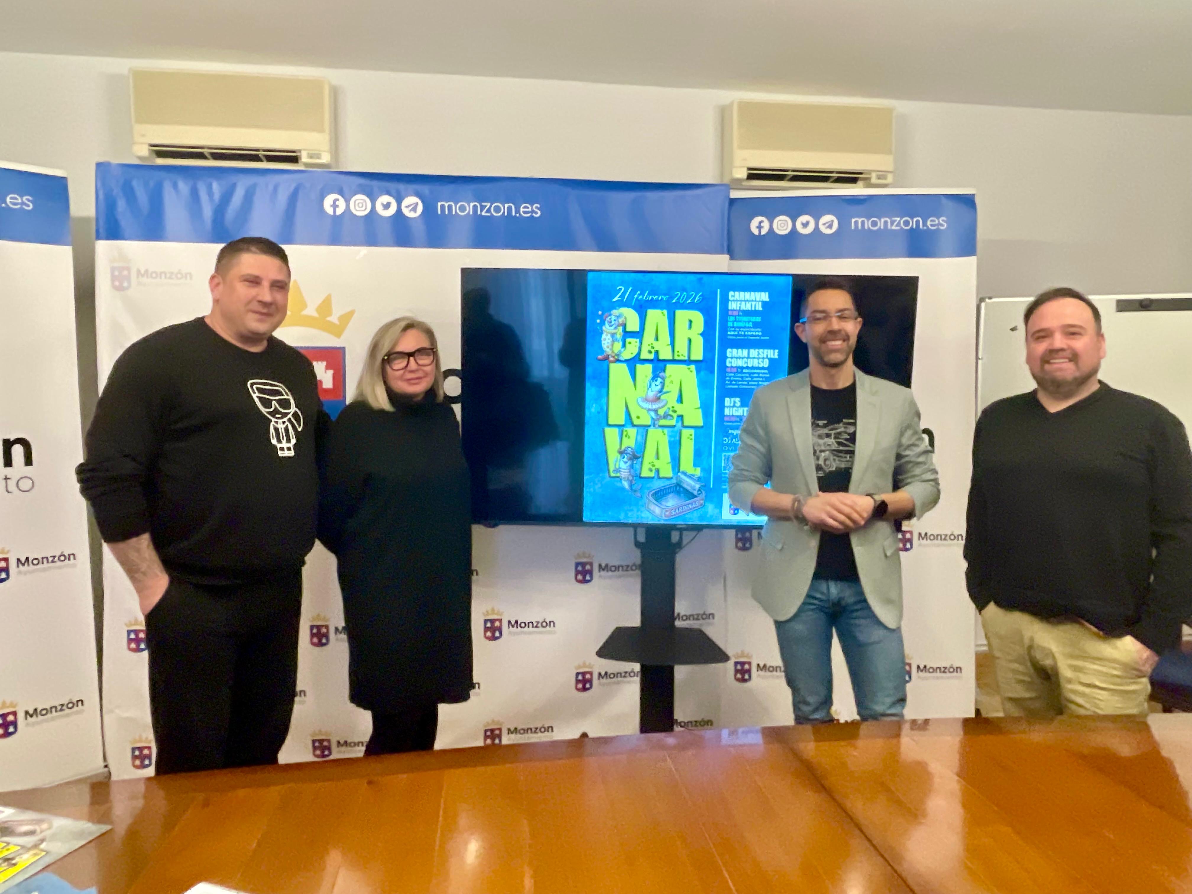 Presentación Carnaval Monzón 2026.