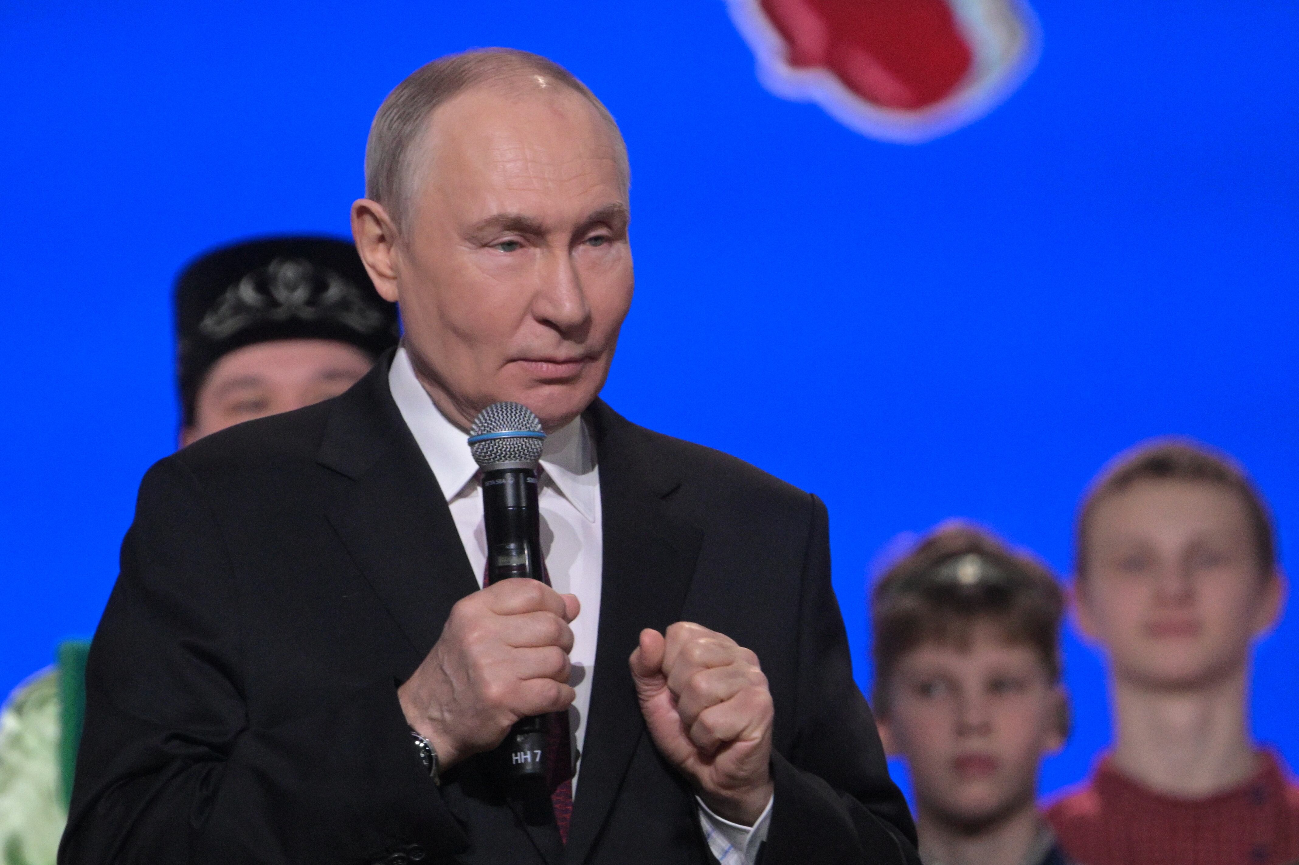 El presidente de Rusia, Vladímir Putin, en una imagen de archivo