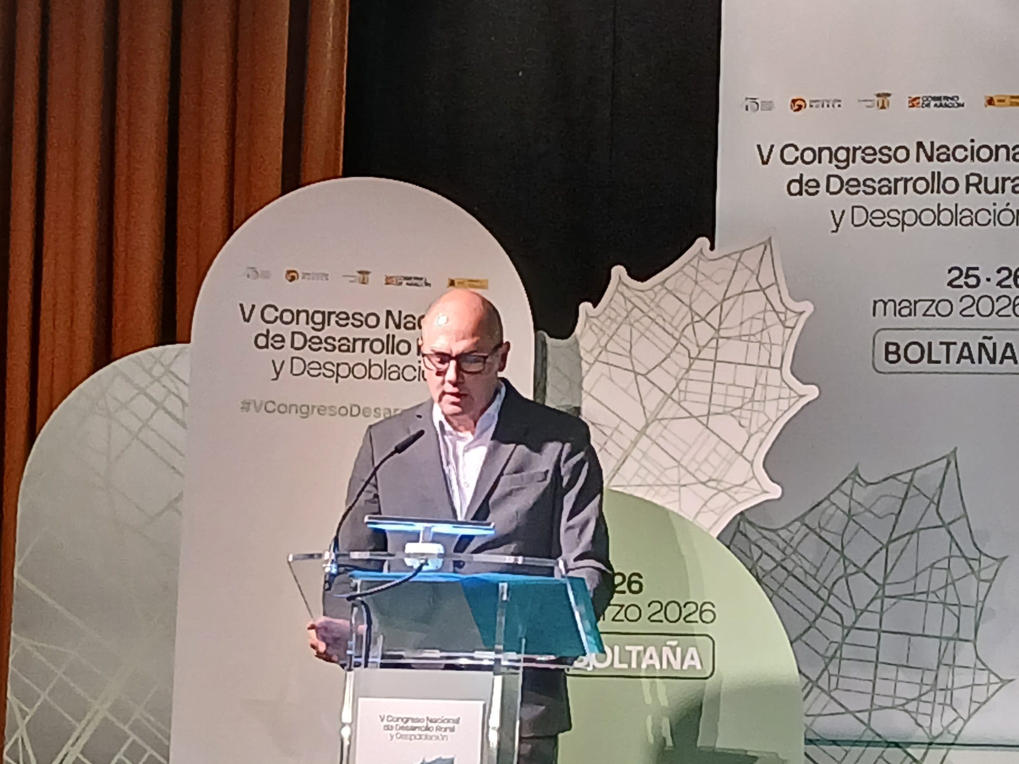 José María Giménez, alcalde de Boltaña