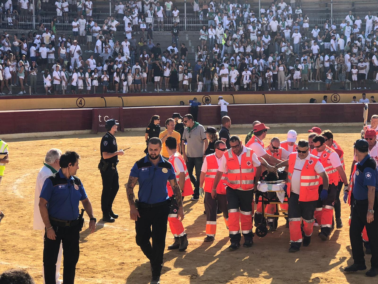 Un herido en las vaquillas de San Lorenzo de este 12 de agosto