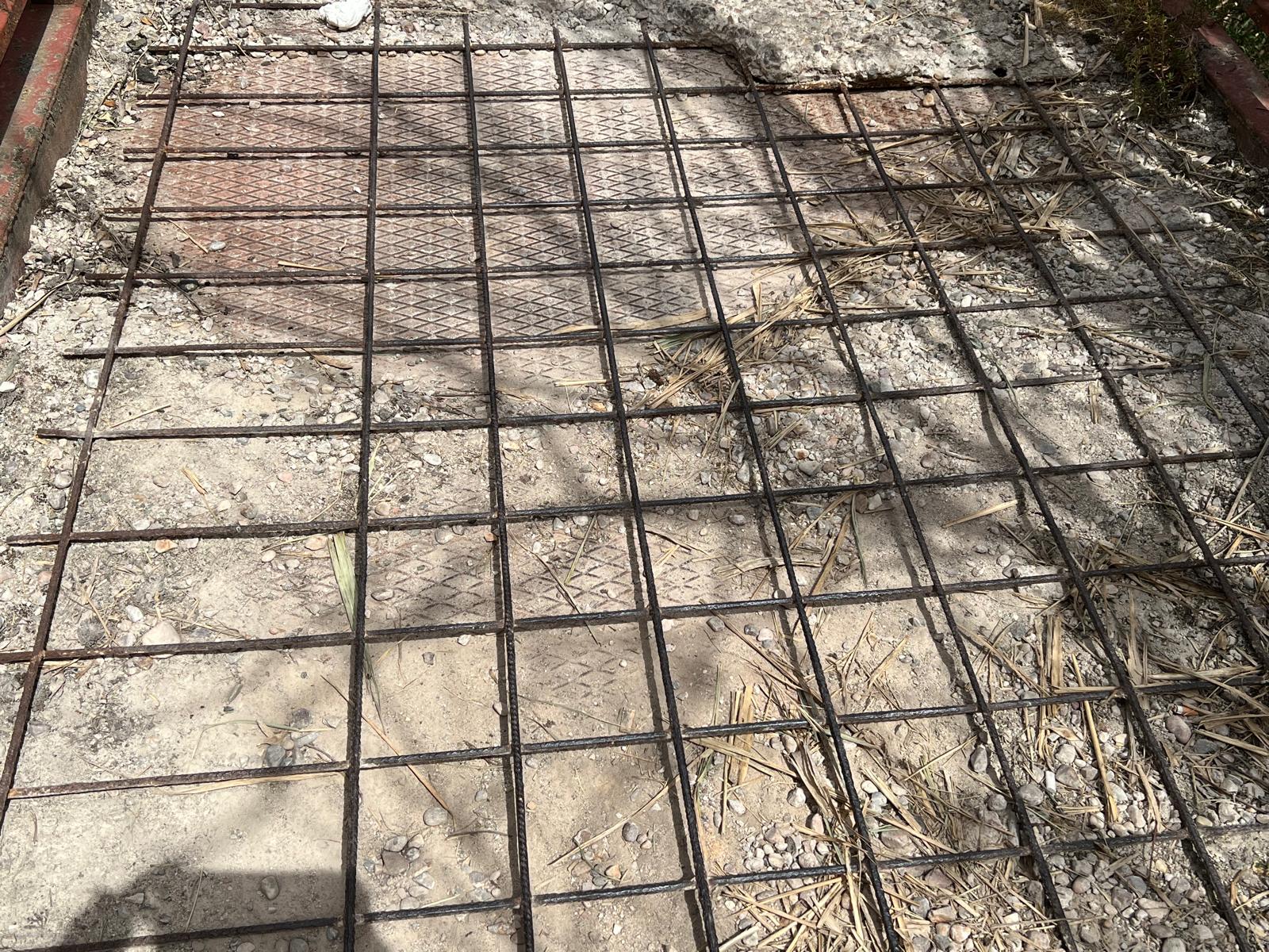 Suelo de la rampa de acceso