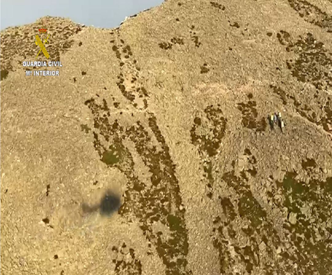 Rescate en la montaña de Palencia