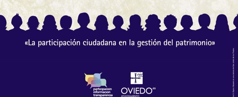 Cartel de las II Jornadas de Patrimonio Cultural de Oviedo